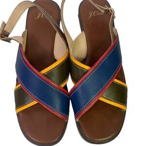 658. J. Crew Gretchen Sandals 7